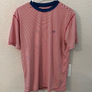 Southern Tide Red/White Striped T-Shirt